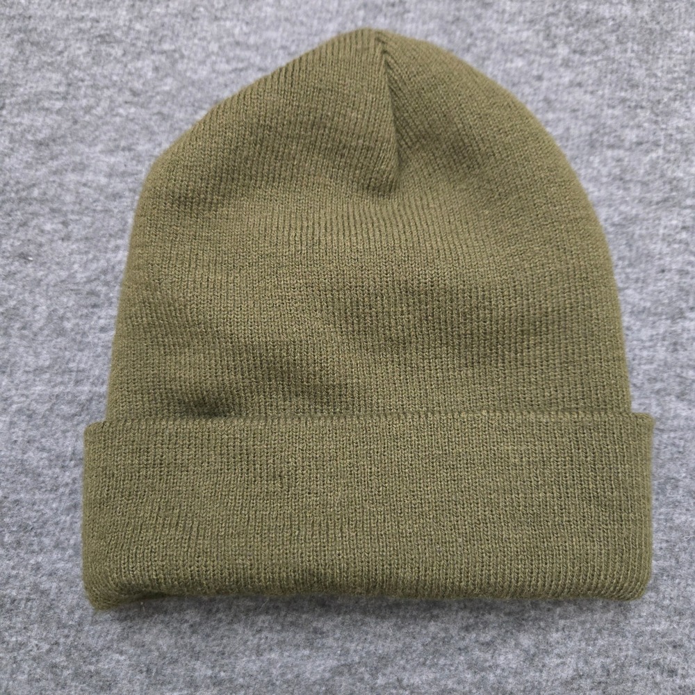 Ben Davis Beanie One Size Olive‎ Green Winter Workwear Skater Gorpcore Urban Y2K